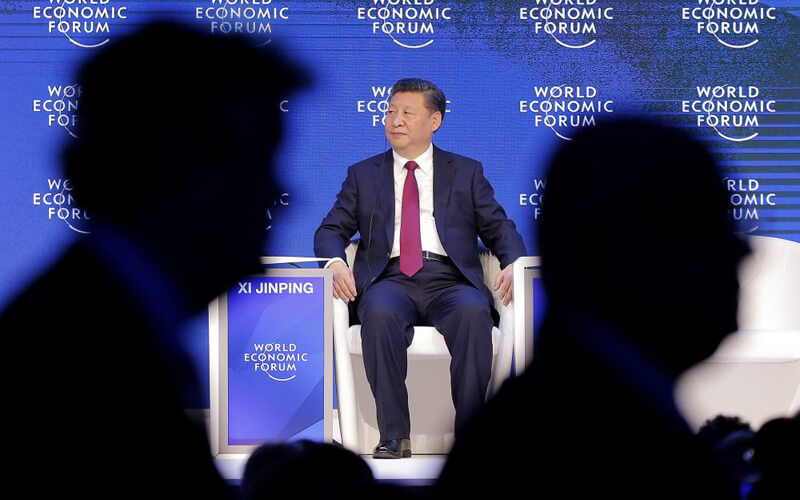 Xi Jinping w Davos