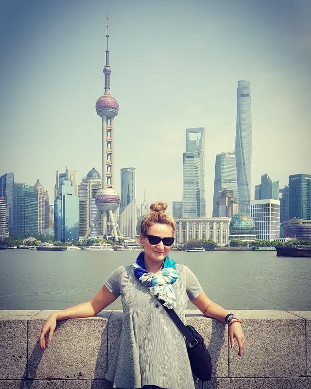 Paulina Madej w Szanghaju