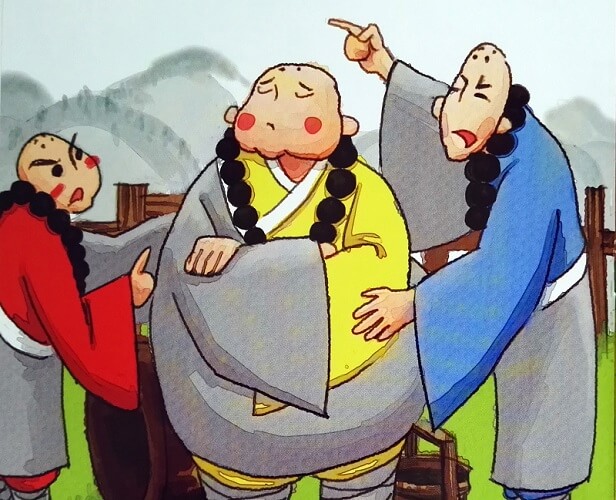 Kłótnia trzech mnichów
