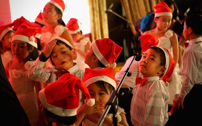 Boże Narodzenie w Chinach