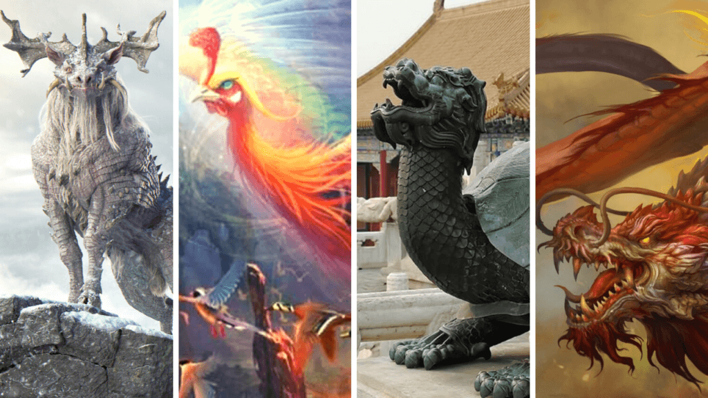 Cztery bóstwa w Chinach