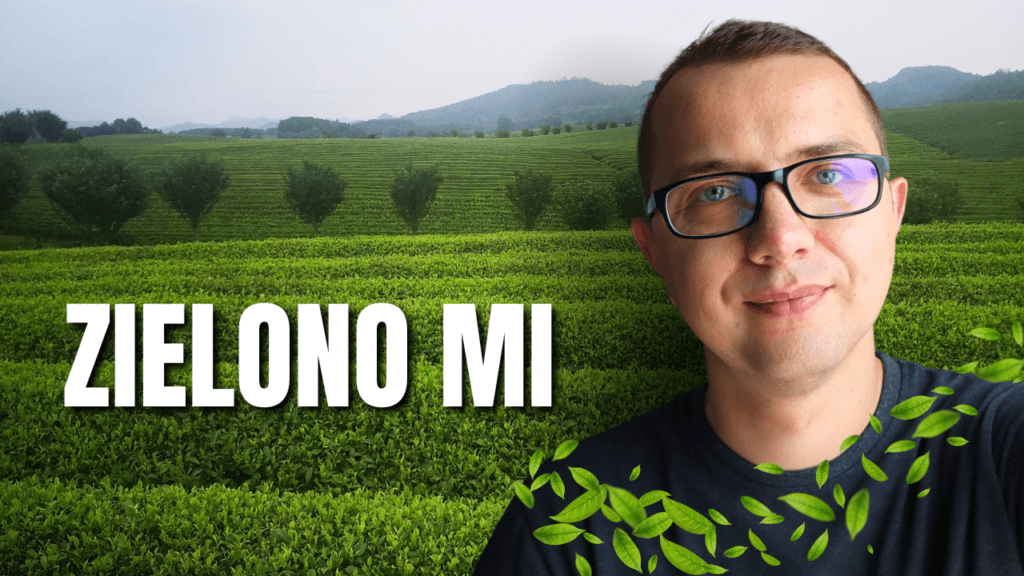 Plantacja zielonej herbaty w Chinach