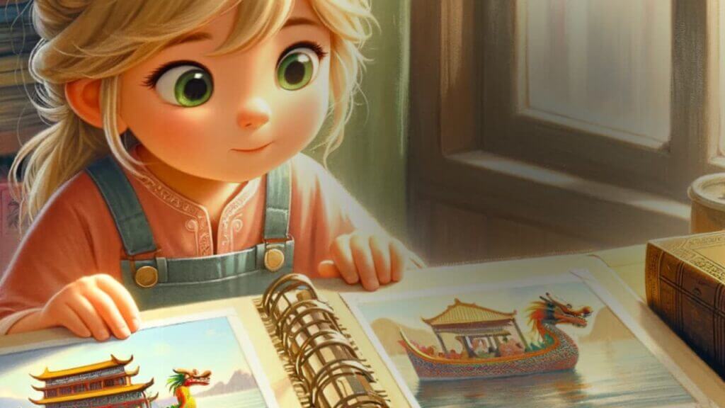 Przygoda Poli ze smoczą łodzią